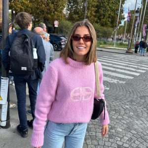 CID embroidery sweater
