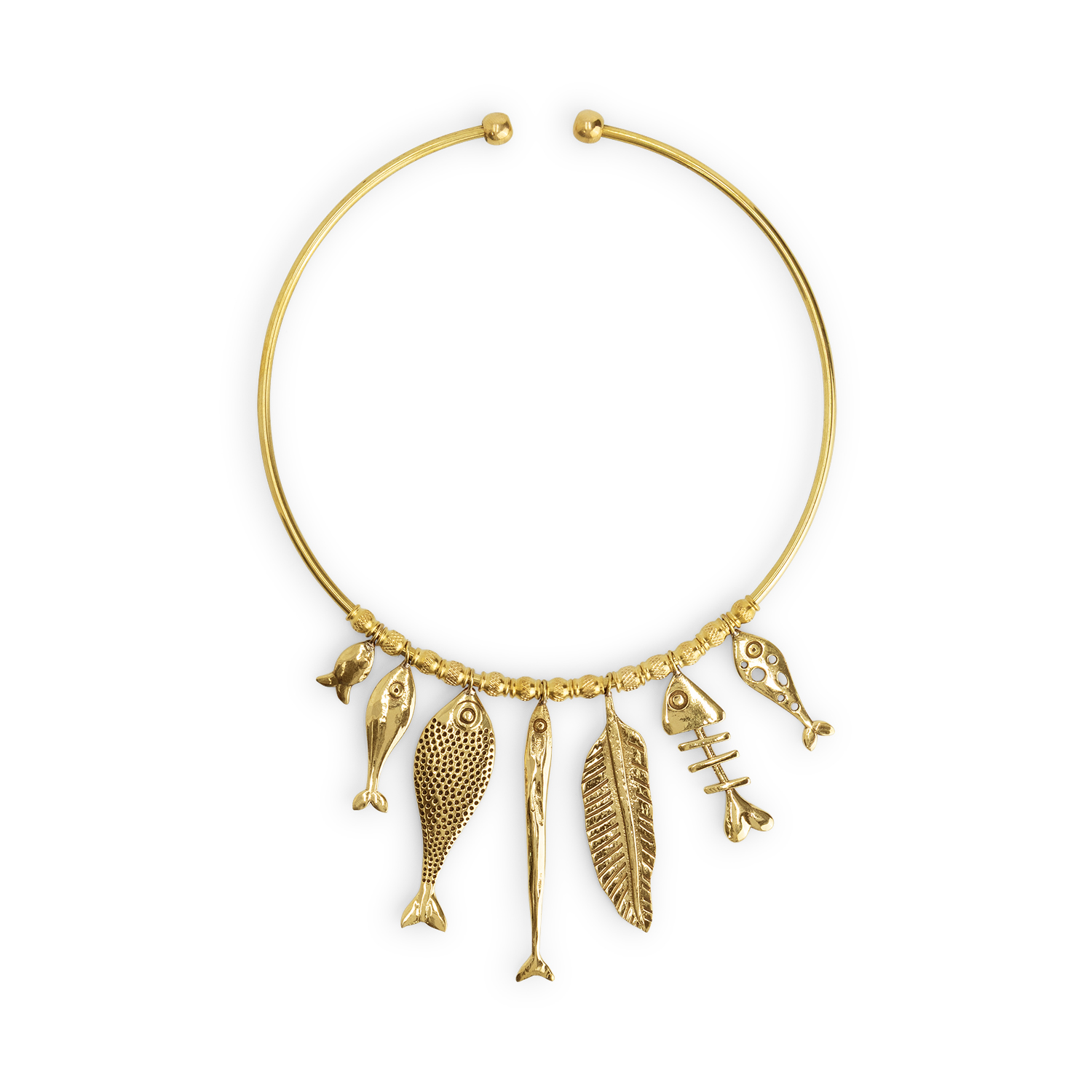 Sea charm necklace