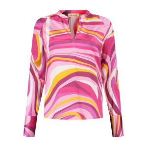Emily satin blouse