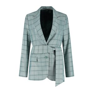 Ethann oversized blazer checks