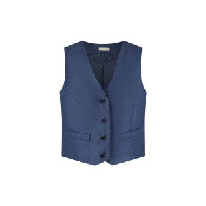 Gatsby vest chevron