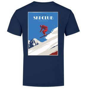 c’est interdit graphics ski blue